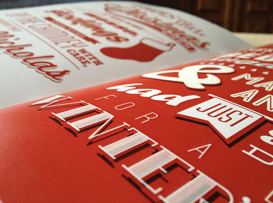 'Twas the Night Before Christmas typography photo 'Twas the Night Before Christmas typography photo